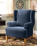 Sure Fit Stretch Elegance Wingchair Slipcover