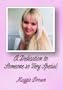 Dedication to Someone So Very Special