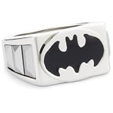 DC Comics Batman Mens Stainless Steel Ring, Si