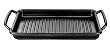 Monix Solid+ - Plancha con rayas 40 cm de aluminio fundido con antiadherente Teflon� Classic.