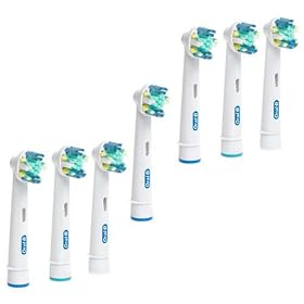 Oral-B Floss Action Replacement Brushheads - 7 Each