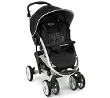 Poussette Quattro Tour Sport completo Mode Noir + Ombrelle à triple flexible avec Easy Clip - noir