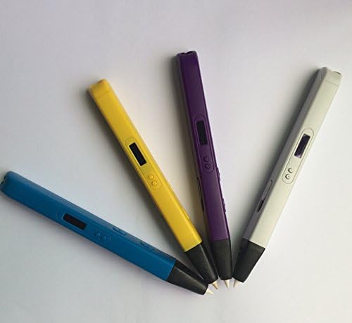 3D Printing Pen, super light scribbler with Free Filament, Generation 5 model 2016 of the doodle pen (color blue)