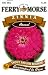 Ferry-Morse 1171 Zinnia Annual Flower Seeds, Giant Double Flow Enchantress (600 Milligram Packet)