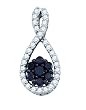 0.41CTW DIAMOND LADIES FASHION PENDANT