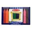 Melissa & Doug Jumbo Triangular Crayons (10 pc)