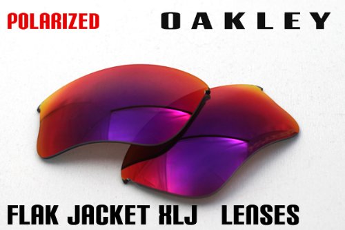 【USA直輸入】OAKLEY オークリー POLARIZED 偏光 ACCESSORY LENSES 交換レンズ FLAK JACKET XLJ フラックジャケット oakley43-336