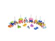 Toys pure - Geburtstagszug Lok mit 7 Anh�ngern