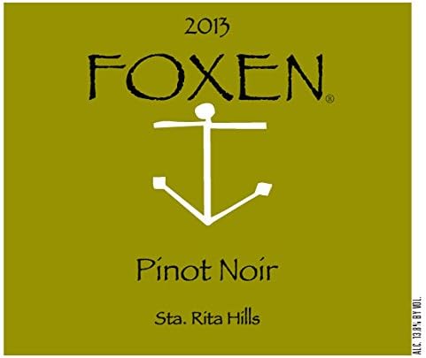 2013 FOXEN Sta. Rita Hills Pinot Noir 750 mL