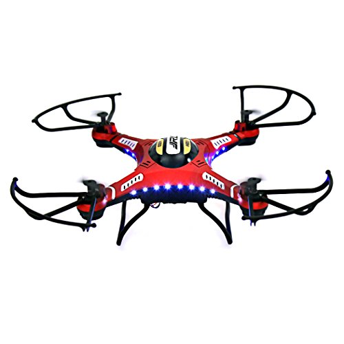 Imagen 2 de COOCHEER JJRC H8D RC Quadcopter Drone Helicóptero con Transmisor FPV Monitor de Tiempo Real Transporte Vídeo Modo sin Cabeza, 5,8 g de 2MP HD de la Cámara