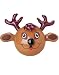Large Festive Inflatable Reindeer Christmas Decoration