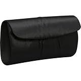 J. Furmani Silk Satin Flap Clutch