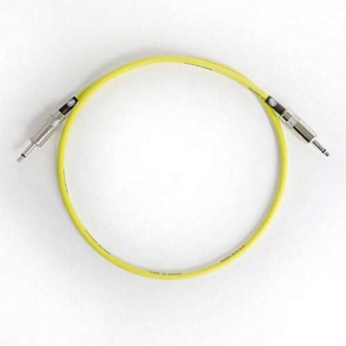 VK Premium Eurorack Patch Cable: Ylw/24