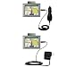 Essential Kit for the Garmin Nuvi 670 - includes Car and Wall Charger with Rapid Charge Technology - Gomadic Brand w/ TipExchange Technology