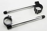 Neverland-motor Motorcycle 41mm Handle bar Handlebars Clip on ons For Honda CBR600F2/F3 1991-1998,HT650 Hawk 1988-1990,VFR750 1990-1997,CBR1000 1992-1996,CB-1 1989-1990,VTR1000 1988-2002,VTR1000 Superhawk1988-2002/BMW Strodo all years/Kawasaki ZX6/6R 199