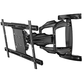 Peerless Universal Articulating Wall Arm for 37-Inch - 63-Inch Flat Panel Screens (Black)