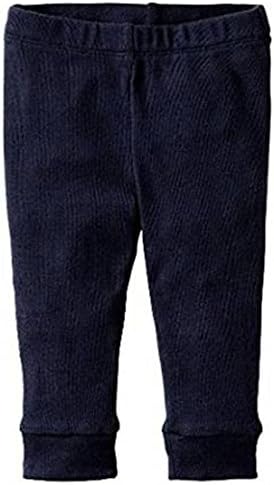 YMA 100% Cotton Tapered Ankle Baby Pants, Wiggle Pants Premium Organic Cotton Super Flex Elastic Waste Band