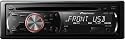 Pioneer DEH 2200 UB CD-Tuner (USB, AUX-In) rot-wei&szlig;