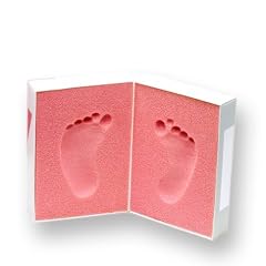 BABY-FOOTPRINT - das sch�nste Geschenk f�r neue Eltern (SILBER)
