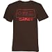 Nintendo Gamer Flocked Controller Logo Mens T-Shirt