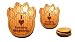 CAMIC Designs DOG005PC4T Laser-Etched I Love German Shepherds Set of 4 Coasters & Matching Trivet