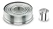 Lacor 68069 Emporte-Pi�ces Bo�te de 9 D�coupoirs Ronds Unis en Inox
