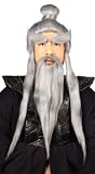 Wizard or Sensei Wig and Beard - Adult Std.