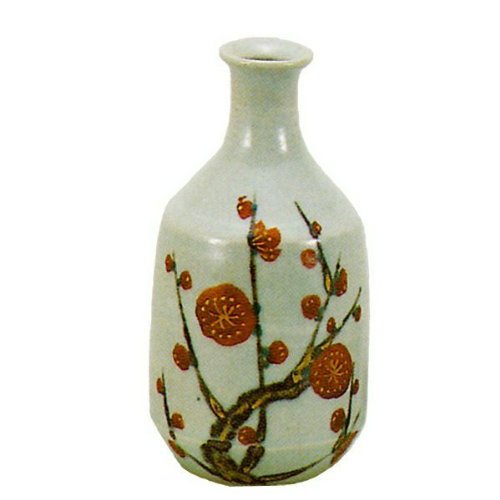 幸兵衛窯　徳利　乾山梅花文