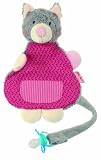 Kathe Kruse 11 Baby Binkie Towel with Doll, Cat Ginger