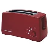  : KitchenAid KTT570ER 4-Slice Digital Toaster with Bagel, Warm, and Frozen Functions, Empire Red