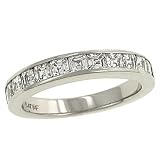 Asscher Cut Diamond Wedding Band Diamond 1.20cttw