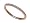 0.58 cttw Zoe R(tm) Rose Gold Plated Sterling Silver Micro Pave Hand Set Cubic Zirconia (CZ) Stackable Eternity Band Size 5