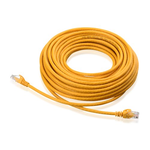 Cable Matters Cat6 Snagless Ethernet Patch Cable in Yellow 50 Feet