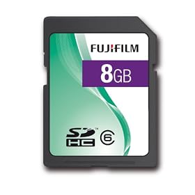 Fujifilm 8GB Class 6 SDHC SD Card