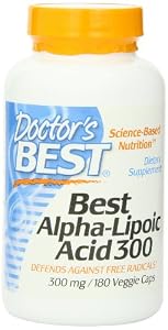 Doctor's BEST Alpha-Lipoic Acid Supplement, 180 Count