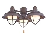 Emerson LK40PW Boardwalk Cage 180watt Light Kit Pewter
