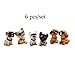 Bobble Head Dogs Bobbing Heads Car Dash Puppy for Car Vehicle 6pcs/set by Mashion