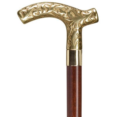 Men Derby Cane Walnut Maple, Solid Brass Handle  -Affordable Gift! Item #HAR-9112407 Men Derby Cane Walnut Maple, Solid Brass Handle  -Affordable Gift! Item #HAR-9112407