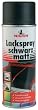 NIGRIN 74112 Lackspray schwarz matt 400 ml