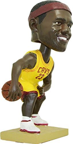 NBA Player Cleveland Cavaliers Lebron Raymone James Pennant Base Bobblehead Figurine S4