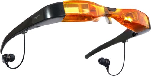 myvu Crystal movie glases MFI for iPod - Amber