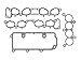 Evergreen FSHB3005A Full Gasket Set Head Bolt