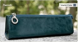 Namaste Peacock Skinny Mini Crochet Hook Double Point Knitting Needles Case
