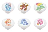 Care Bears Complete Set of 6 Decorative High Gloss Ceramic Drawer Knobs