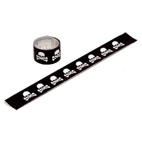  SKULL & BONES SLAP BRACELET