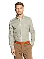 Pedro del Hierro Camisa Hombre (Verde Oscuro)