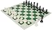 Value Club Pieces & Vinyl Rollup Chess Board - Green