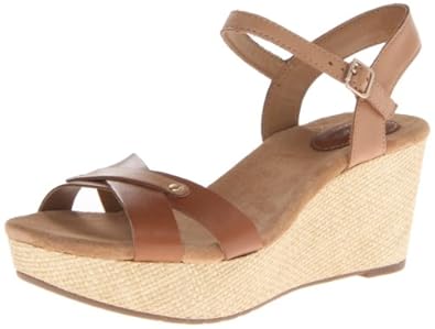 Amazon.com: Clarks Women's Caslynn Regina Wedge Sandal: Shoes