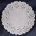 Paper Doilies - 5.5" Round - 40 piece pack - Wedding Party Supplies Tableware - White Floral Design