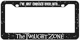 The Twilight Zone Just Crossed Over License Plate Frame